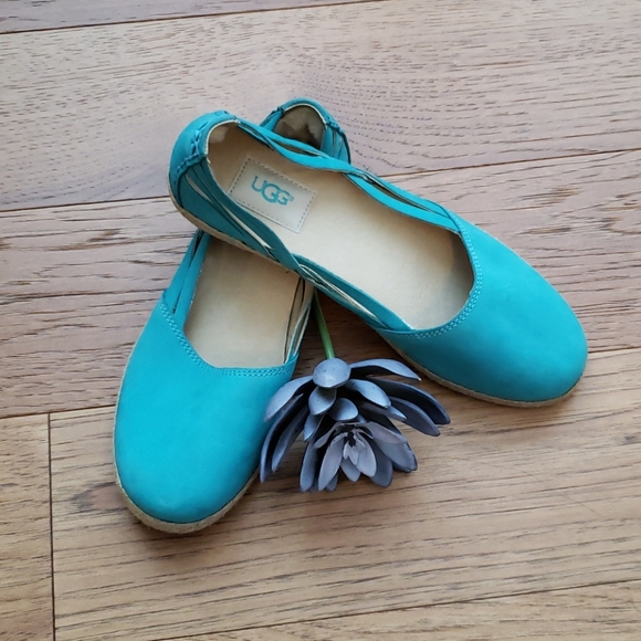 UGG Shoes - UGGS Austraila  Cicily Espadrille flat "Like New"